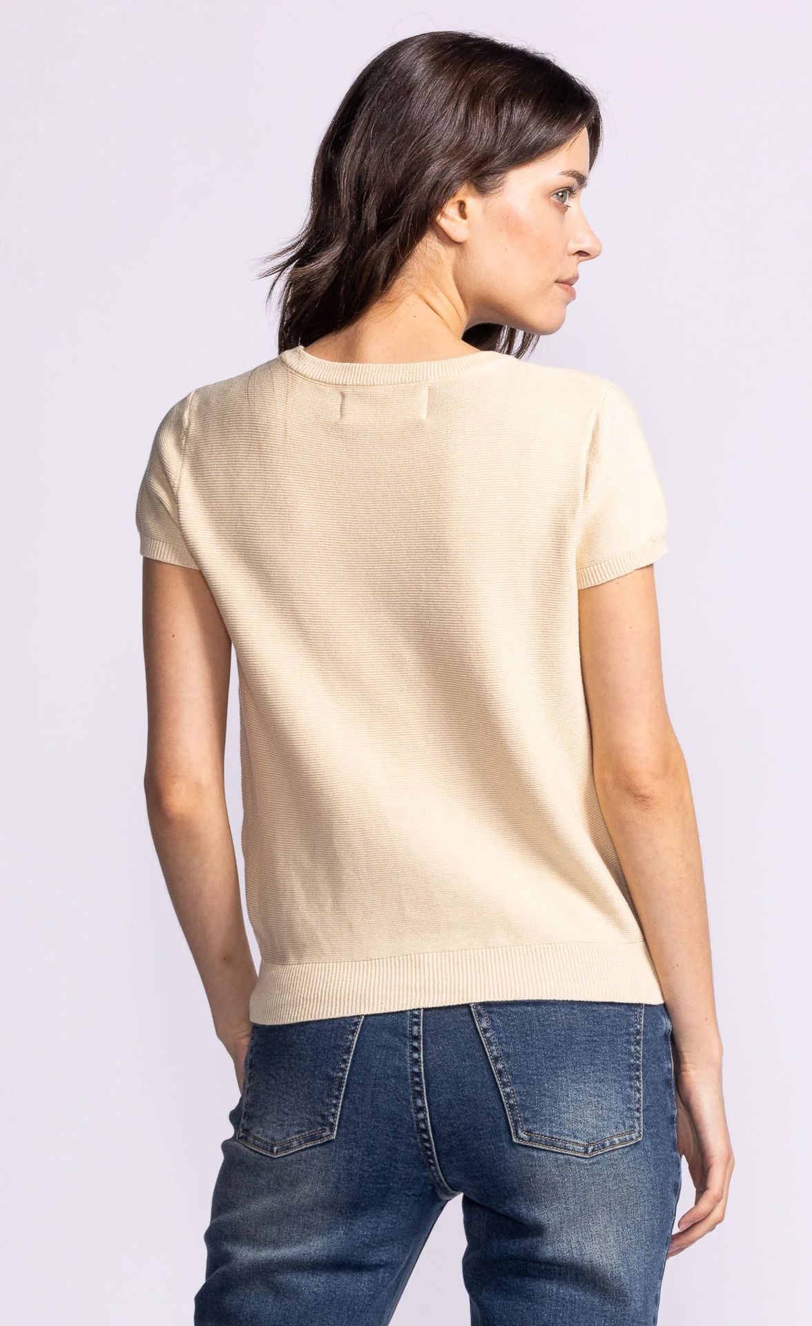 Janine Top in Taupe