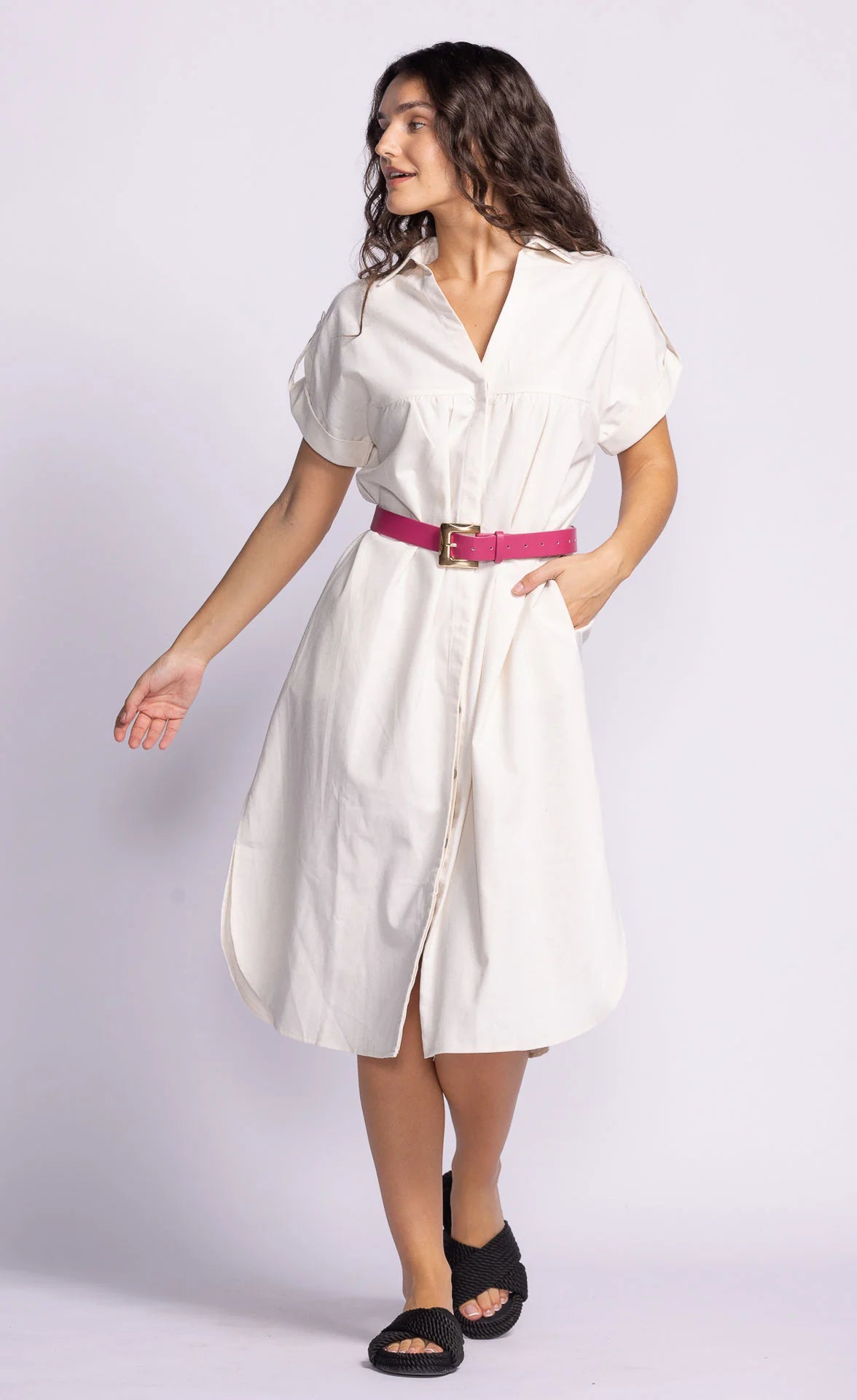Beatrice dress in Beige