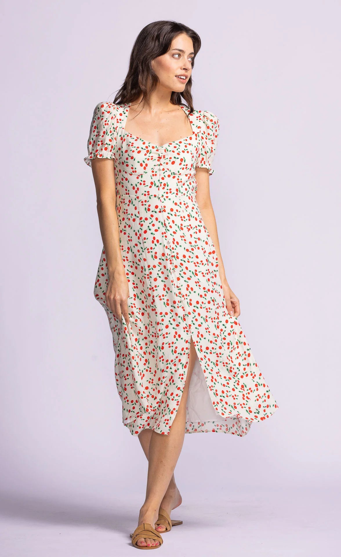Lala Dress in White