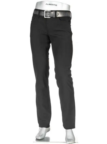 Pipe Regular Fit Casual Pant in Black