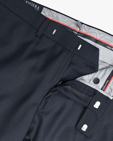 Yuri Slim Fit Dress Pant in Black