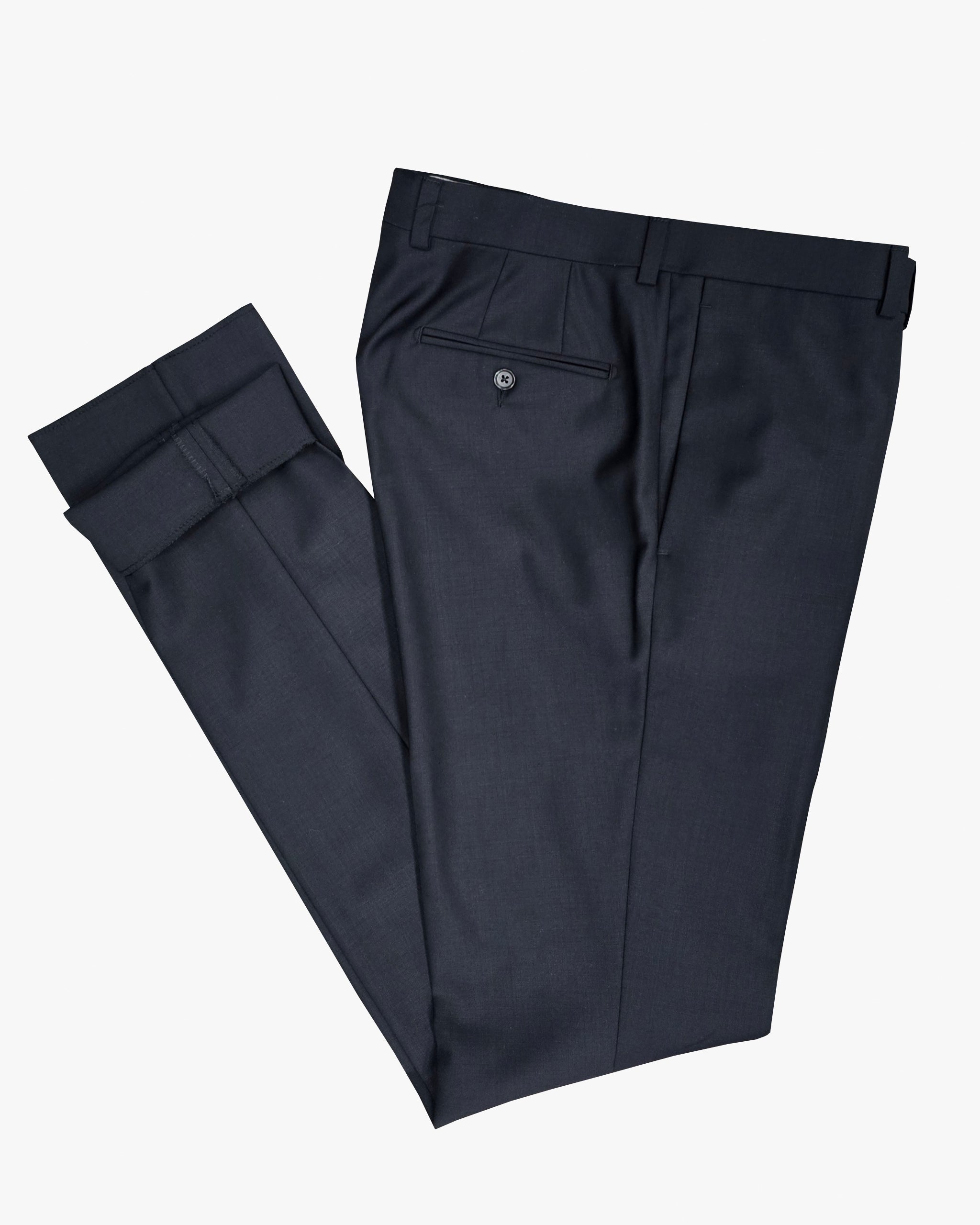 Yuri Slim Fit Dress Pant in Black
