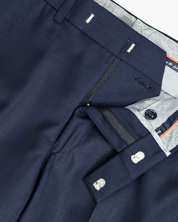 Yuri Slim Fit Dress Pant in Navy