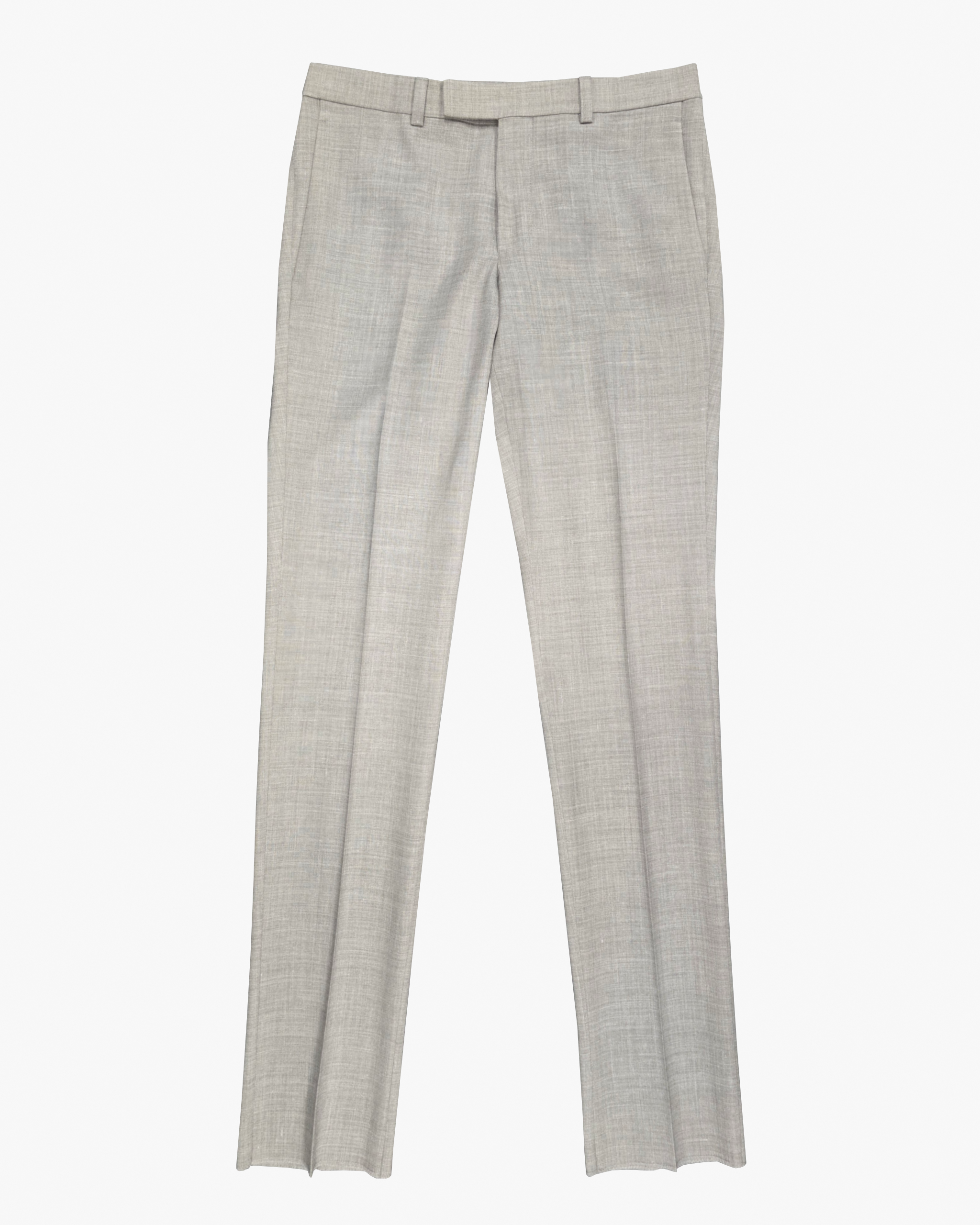 Yuri Slim Fit Linen Blend Dress Pant in Beige