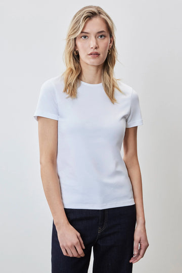 The Barakett Women's Tee in White
