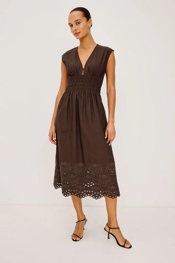 Roxanne Dress in Espresso