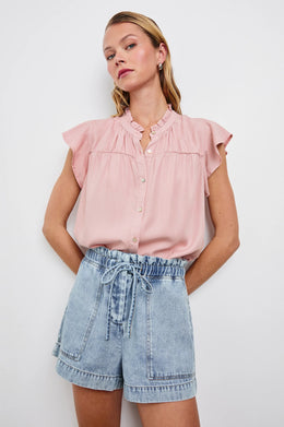 Ruthie Top in Dusty Rose