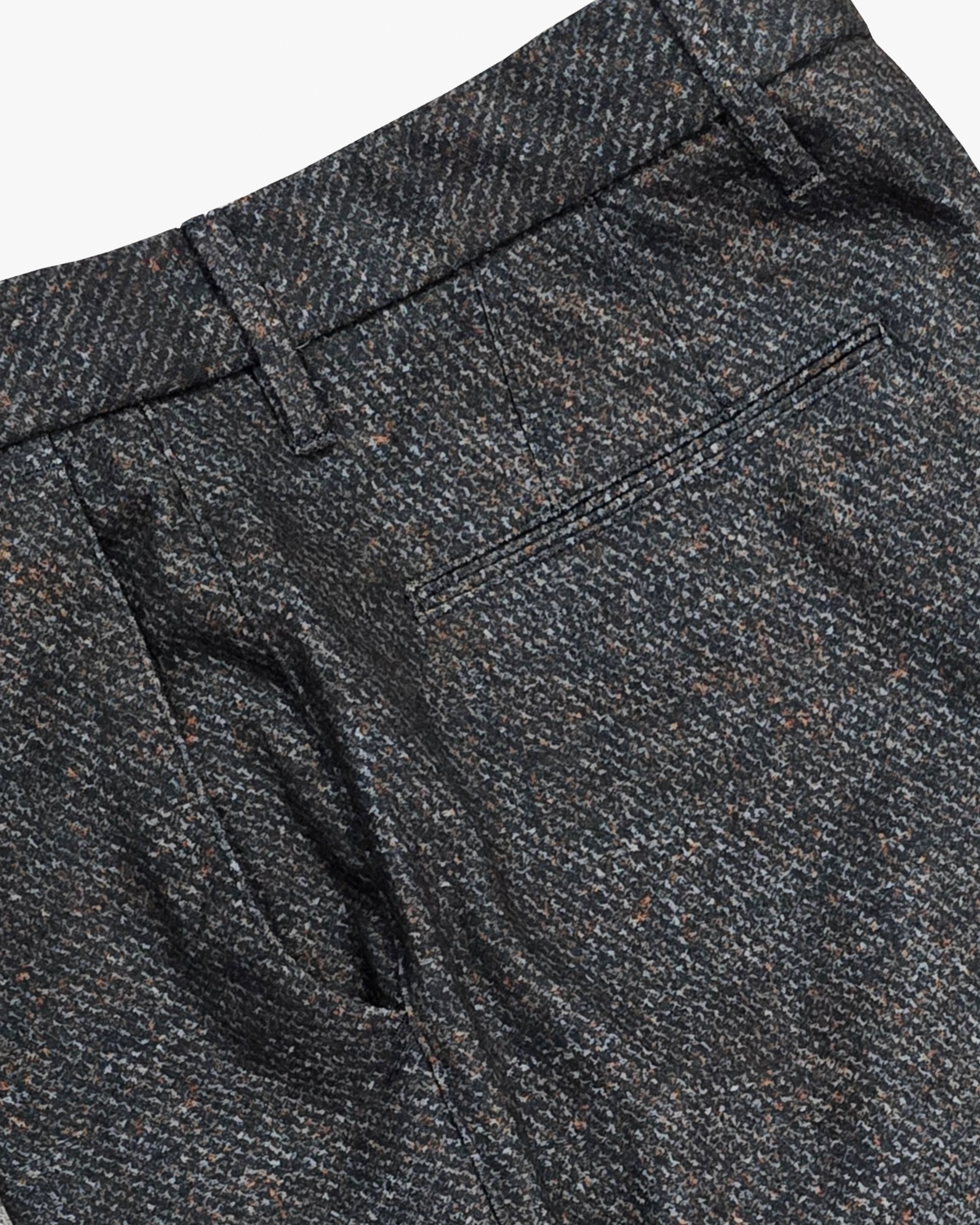 Rob Slim Fit Premium Chino in Warm Brown Fleck
