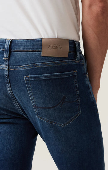 Courage Fit Jean in Dark Brushed Organic Ultra