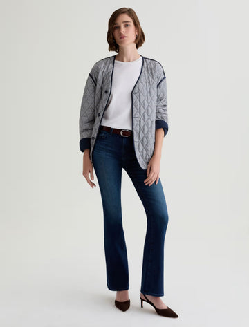 Farrah Mid Rise Boot Cut Jean in Epilogue