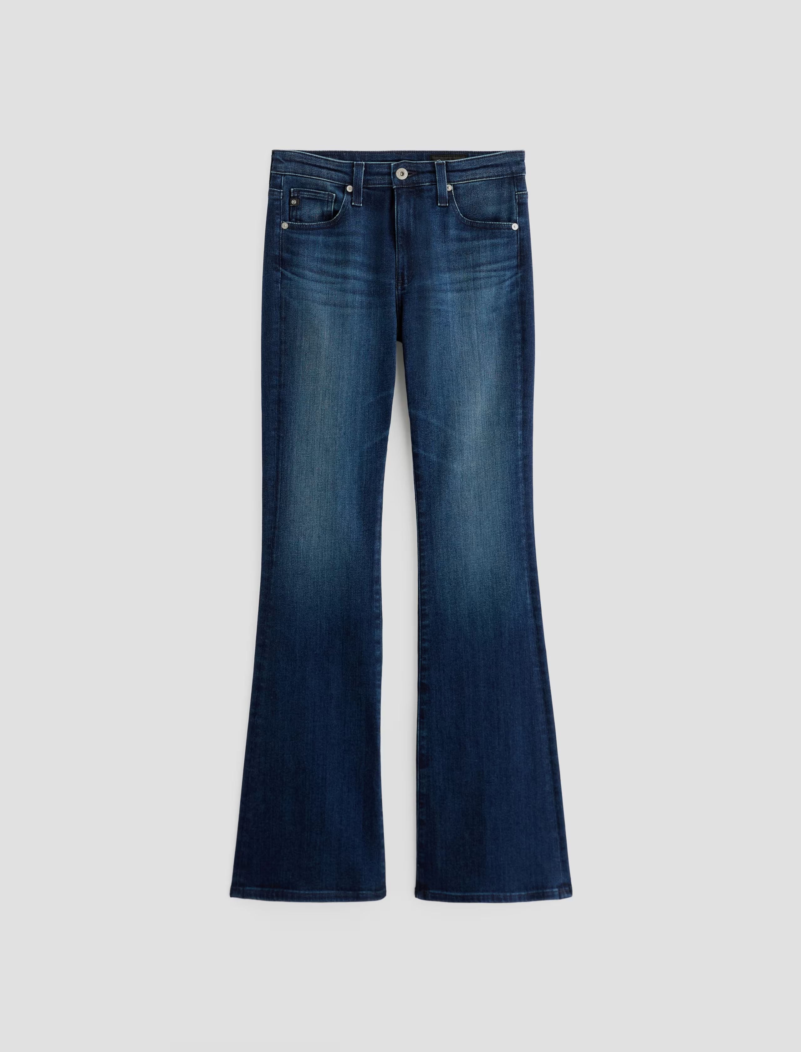 Farrah Mid Rise Boot Cut Jean in Epilogue
