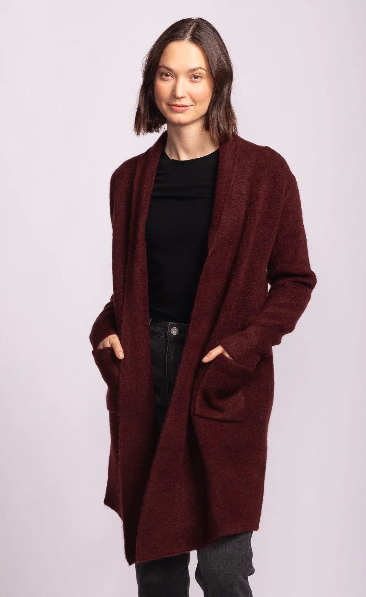 Stockport Jacket in Aubergine
