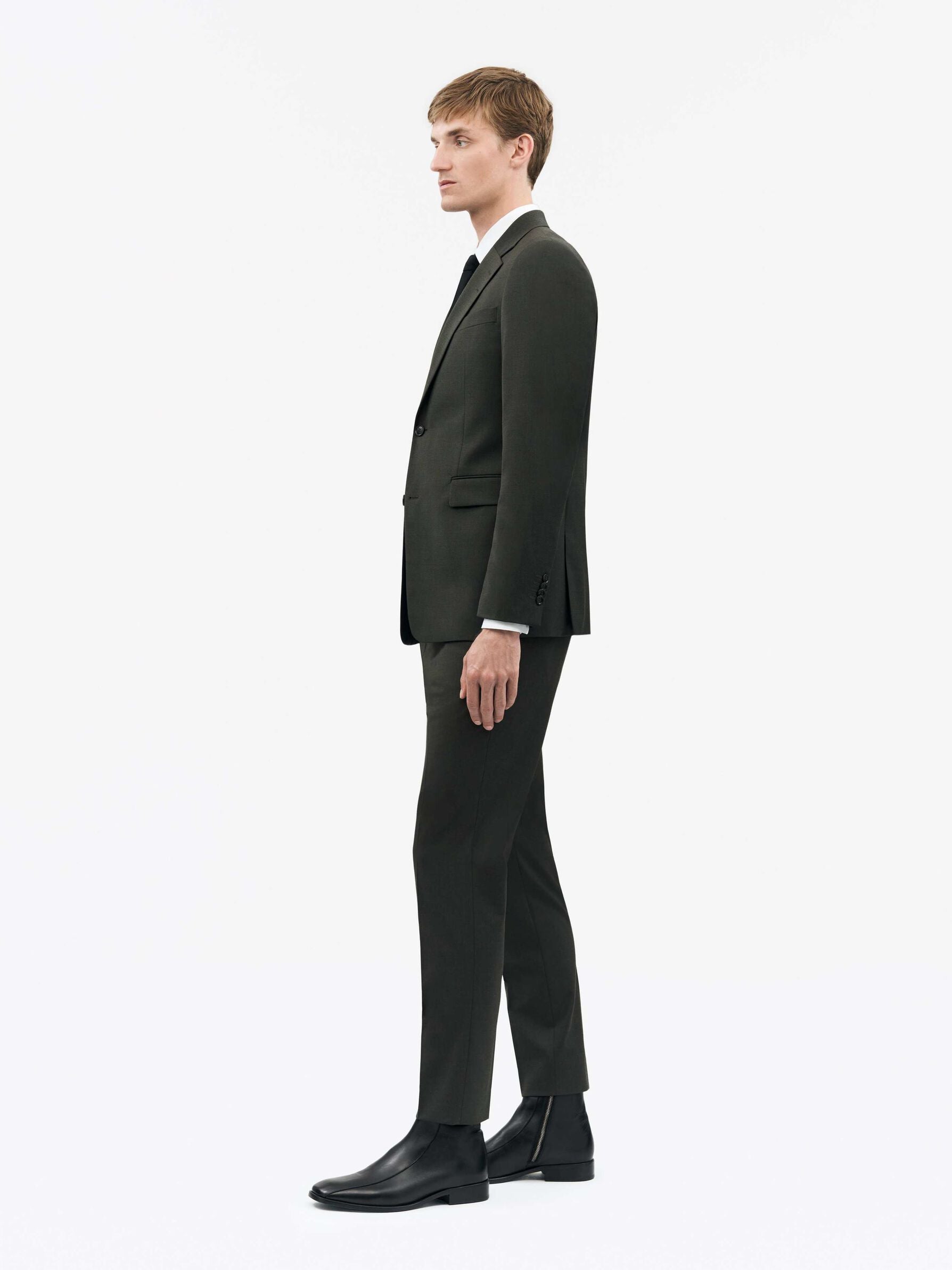 Justin Suit in Olive