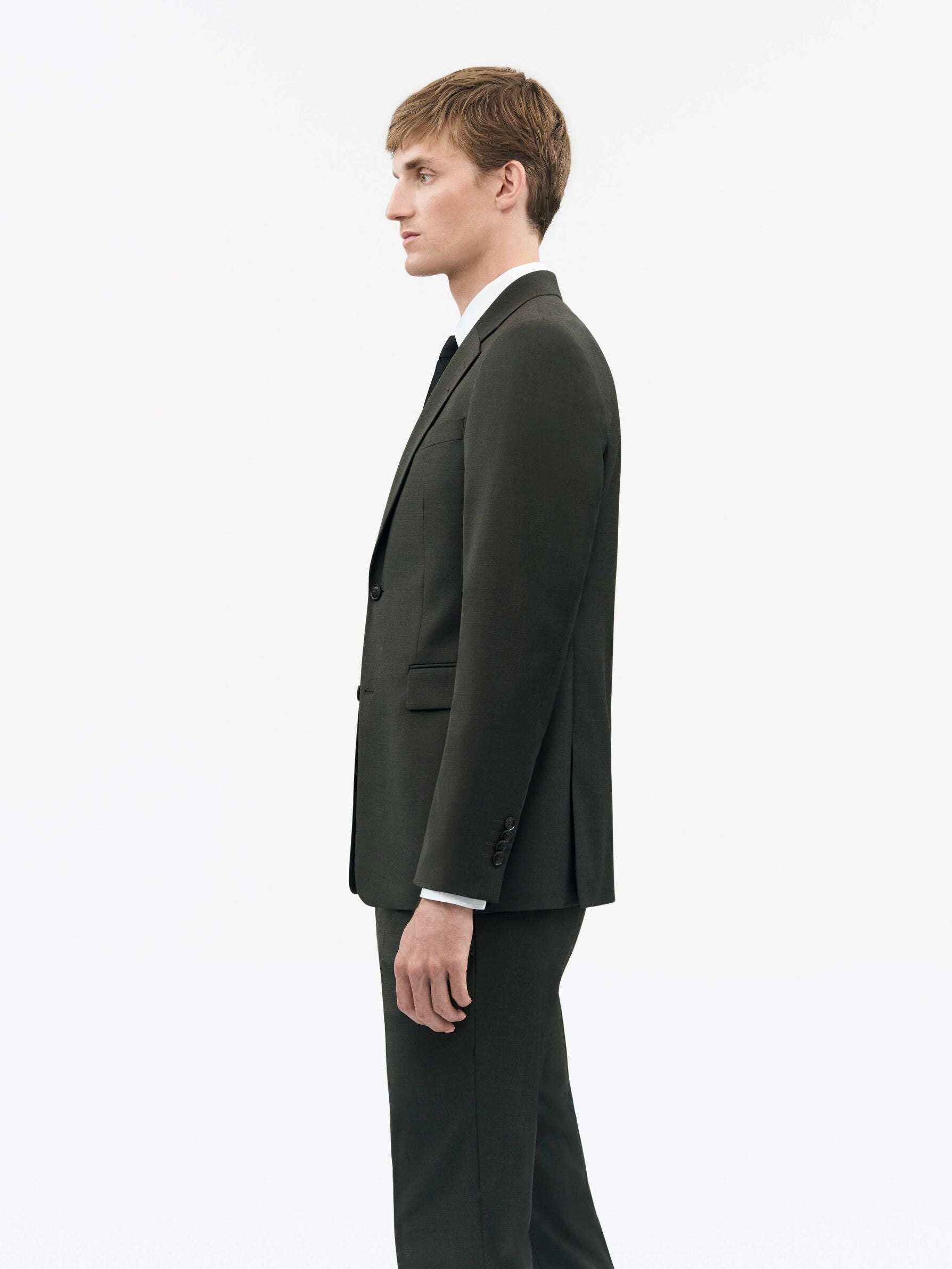 Justin Suit in Olive