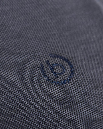 Crew Neck T-Shirt in Dark Steel Blue