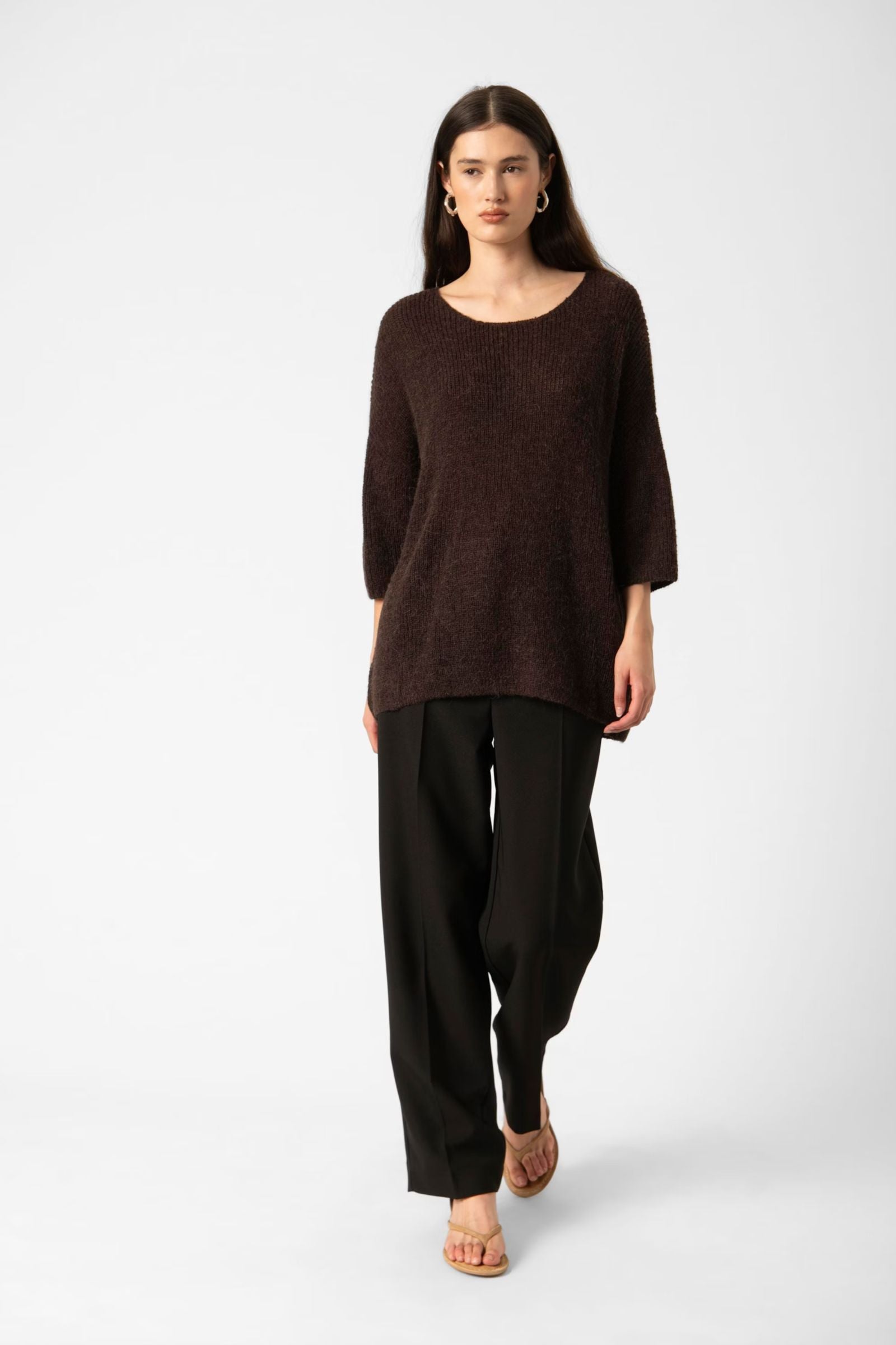 Tuesday Pullover in Chocolate Torte