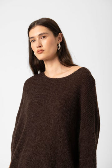Tuesday Pullover in Chocolate Torte