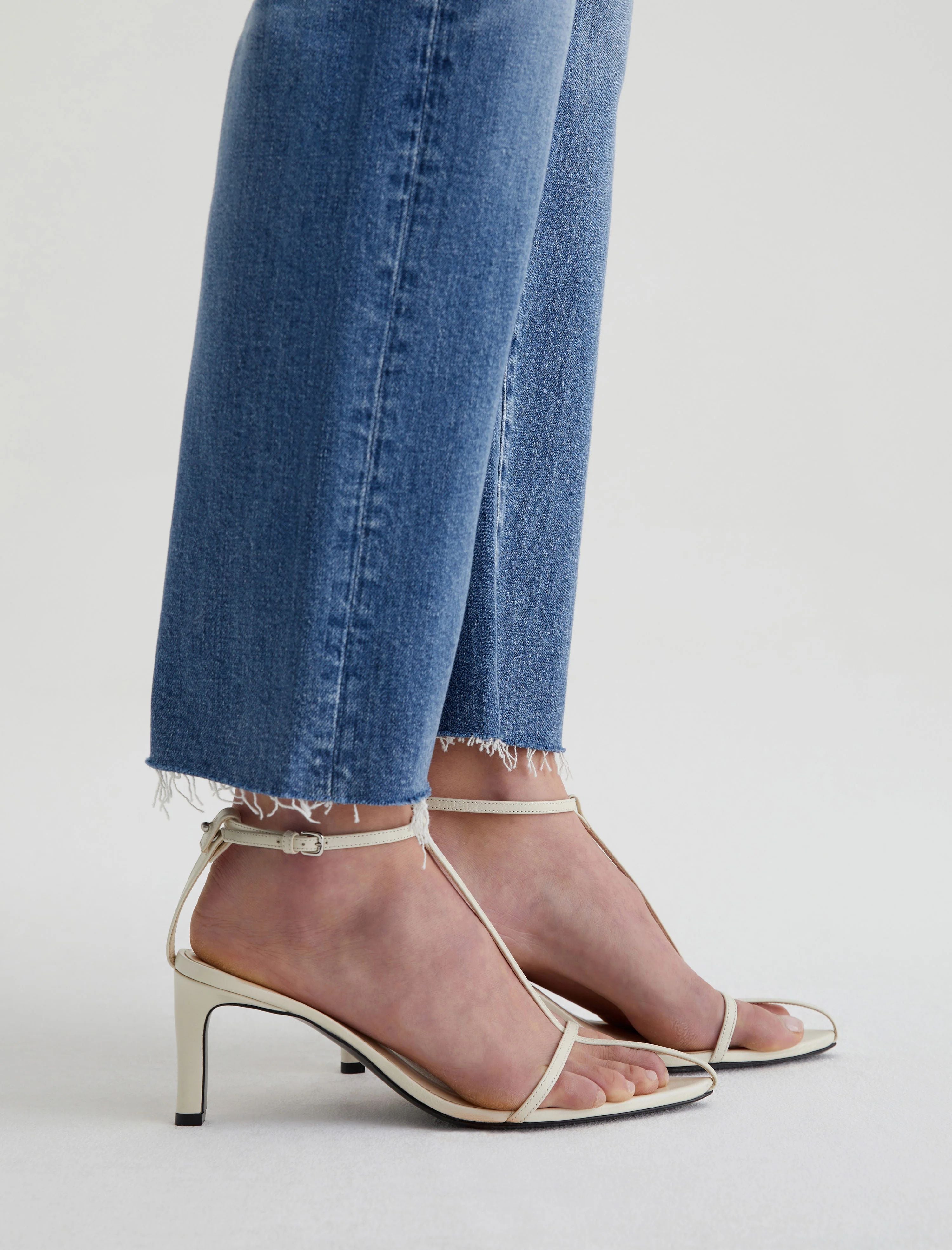 Brinley Crop Mid-Rise Straight in 16 Year Postcard