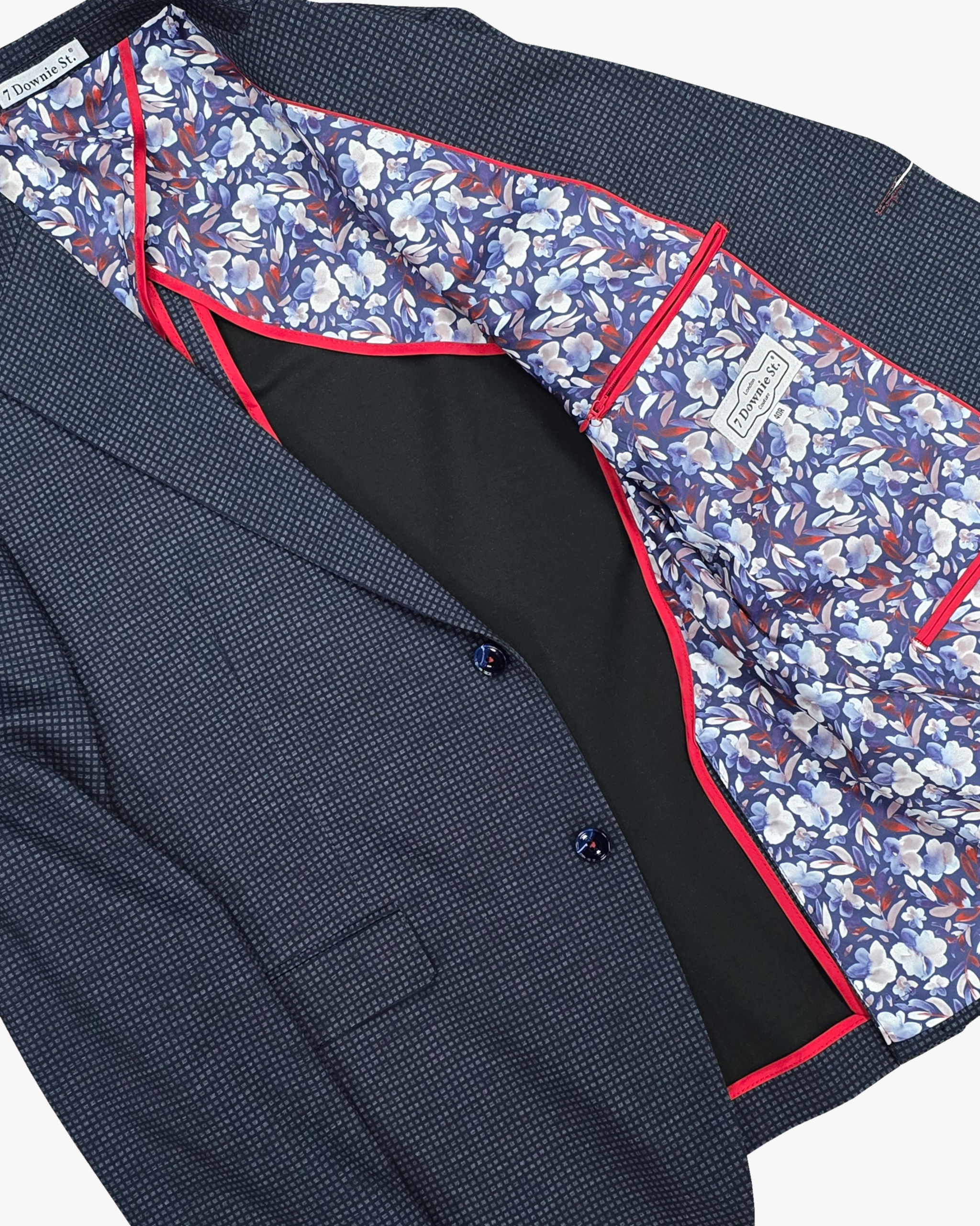 Welland Sport Jacket in Charcoal Check