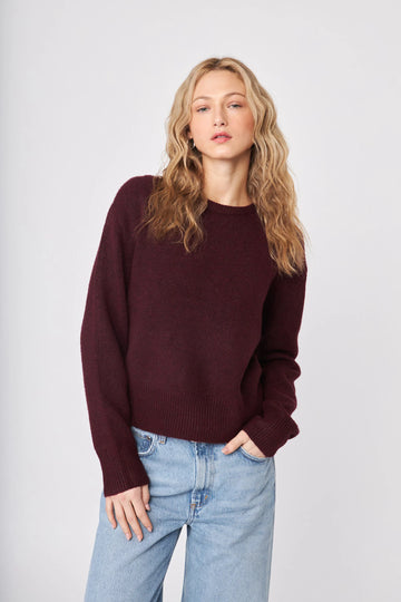 Wilfred Sweater in Merlot