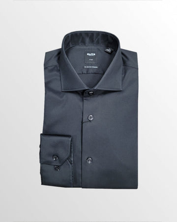 Elite Twill Dress Shirt – Black