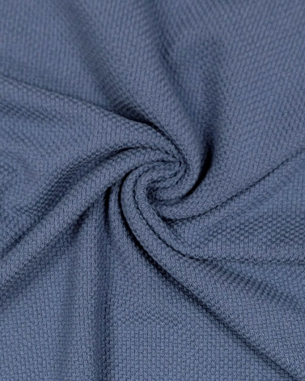 Ferrante Knit Polo in Blue