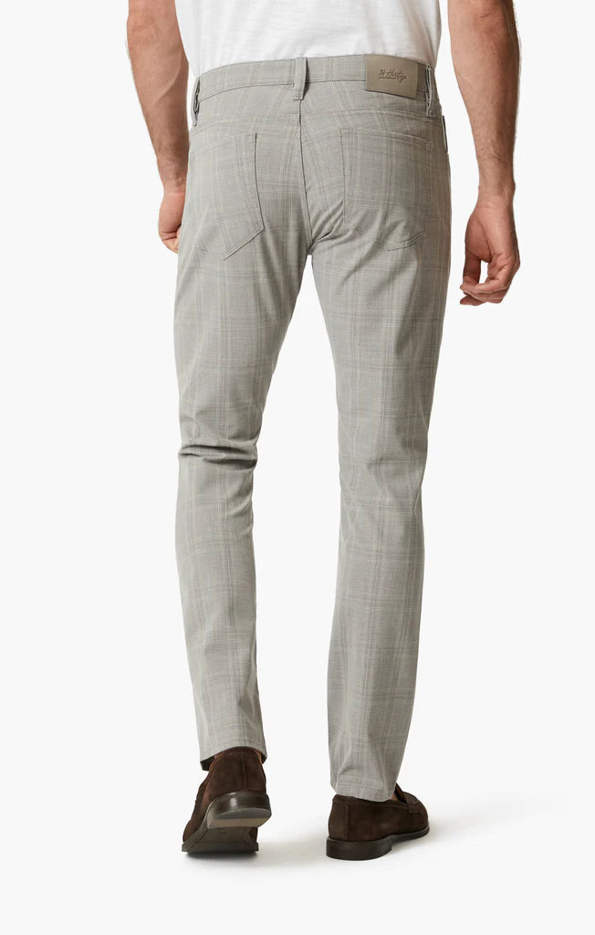 34 Heritage Courage Straight Leg Casual Pant in Grey Checked
