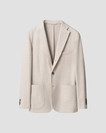 Herringbone Jesey Soft Travel Jacket