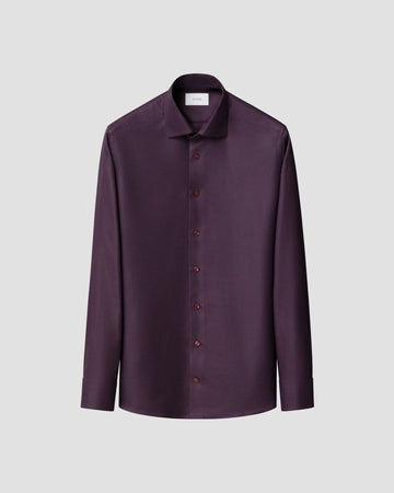 Houndstooth King Twill in Purple