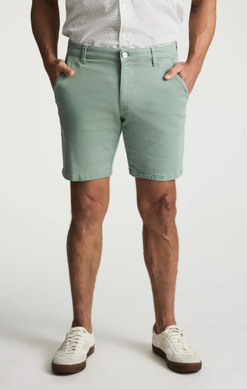 Arizona Shorts in Iceberg Green Twill