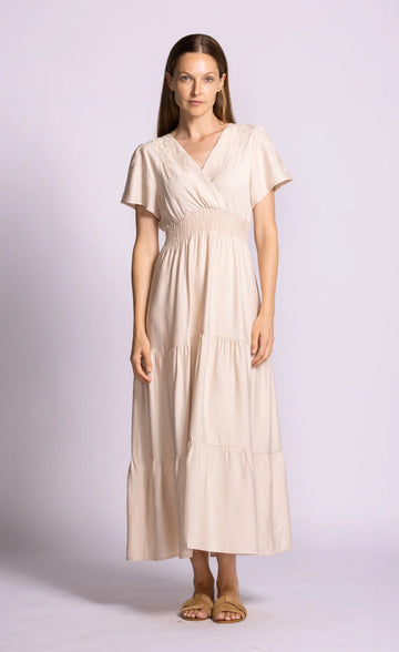 Irvine Dress in Beige