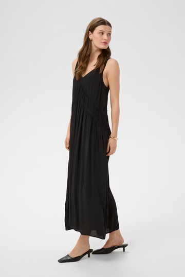 Kleio Strap Dress in Black