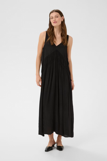 Kleio Strap Dress in Black