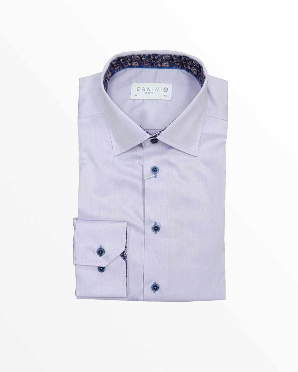 Slim Fit Dress Shirt in Lavender