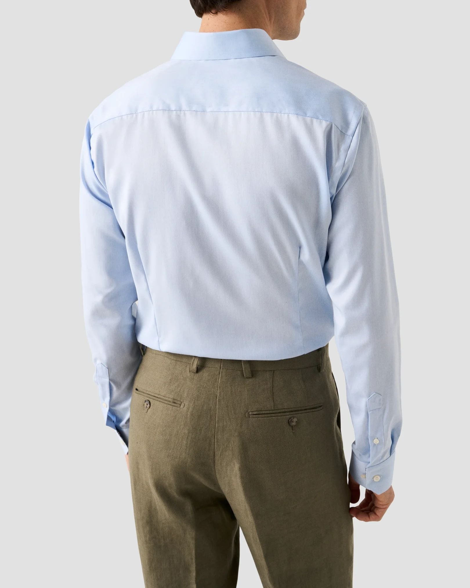 Solid Signature Twill Paisley Effect in Blue