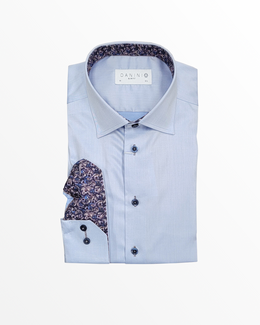Slim Fit Dress Shirt in Light Blue