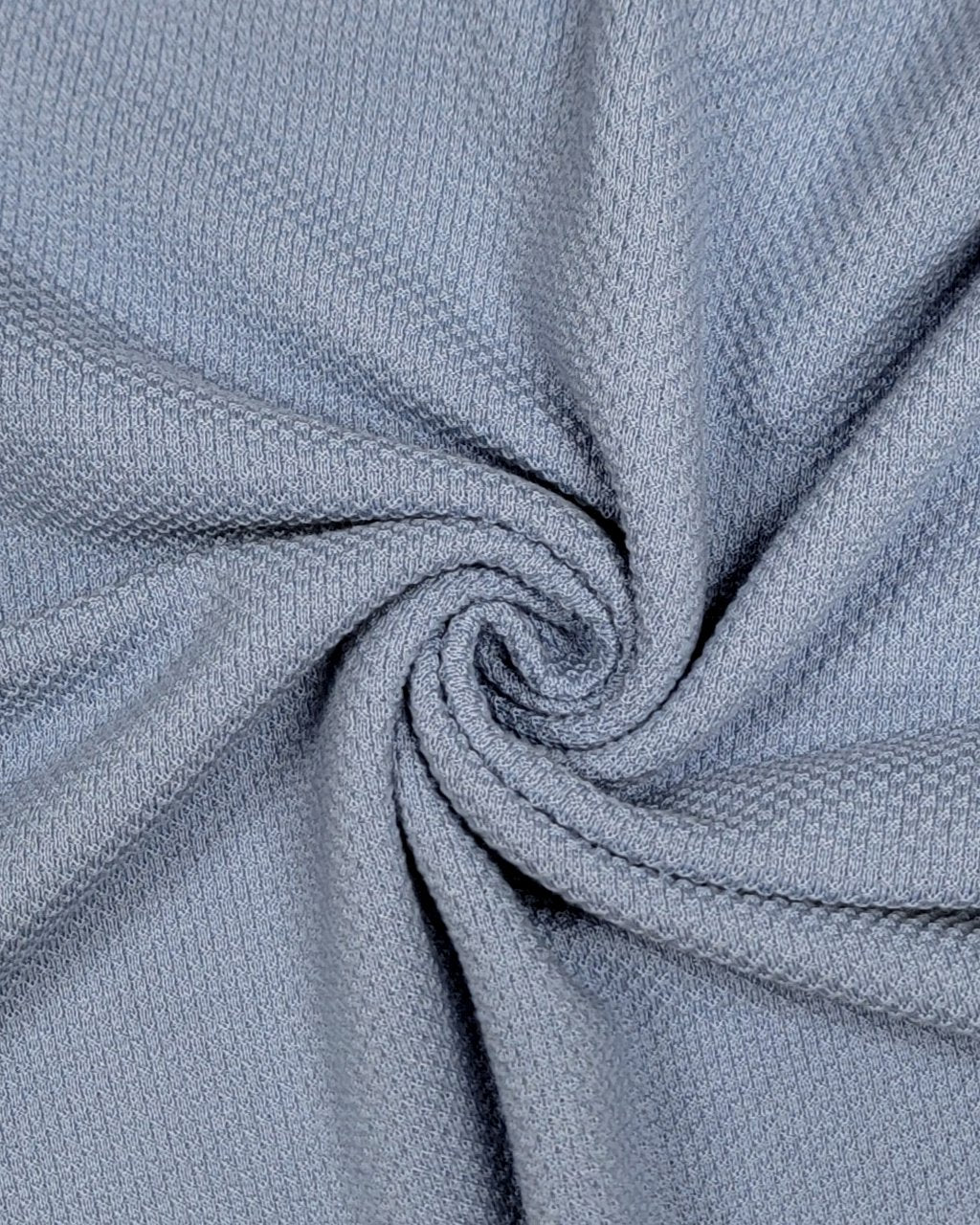 Ferrante Knit Polo in Light Blue