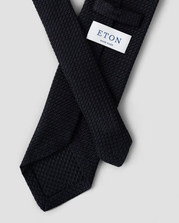Grenadine Tie in Dark Blue