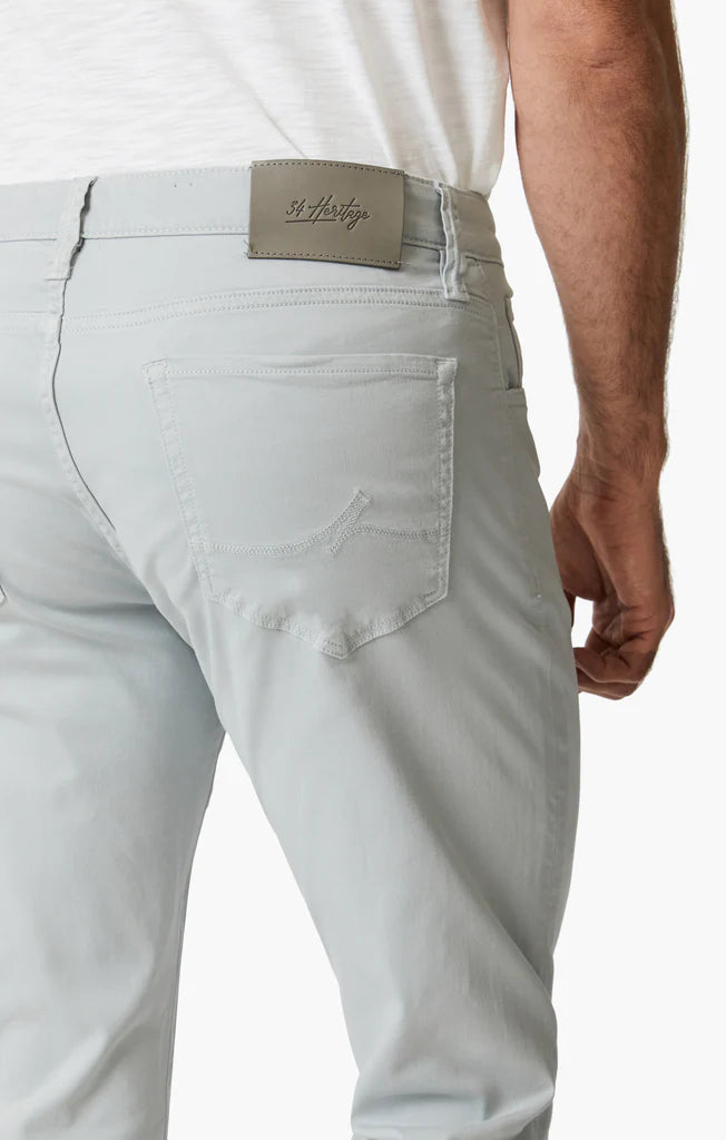 34 Heritage Cool Tapered Leg Casual Pant in Pearl Twill