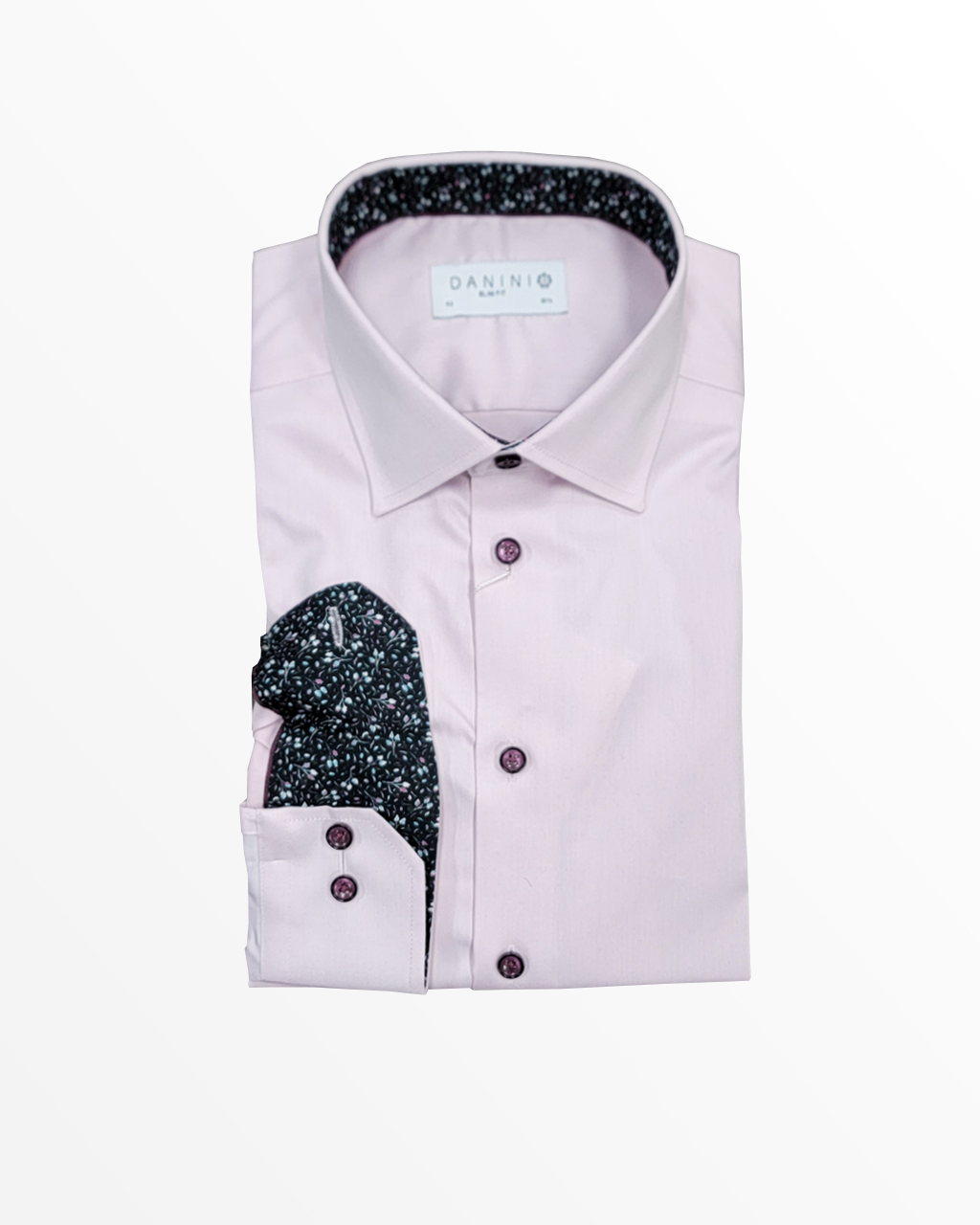 Slim Fit Dress Shirt in Pink