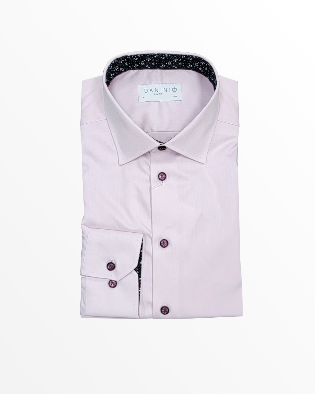 Slim Fit Dress Shirt in Pink