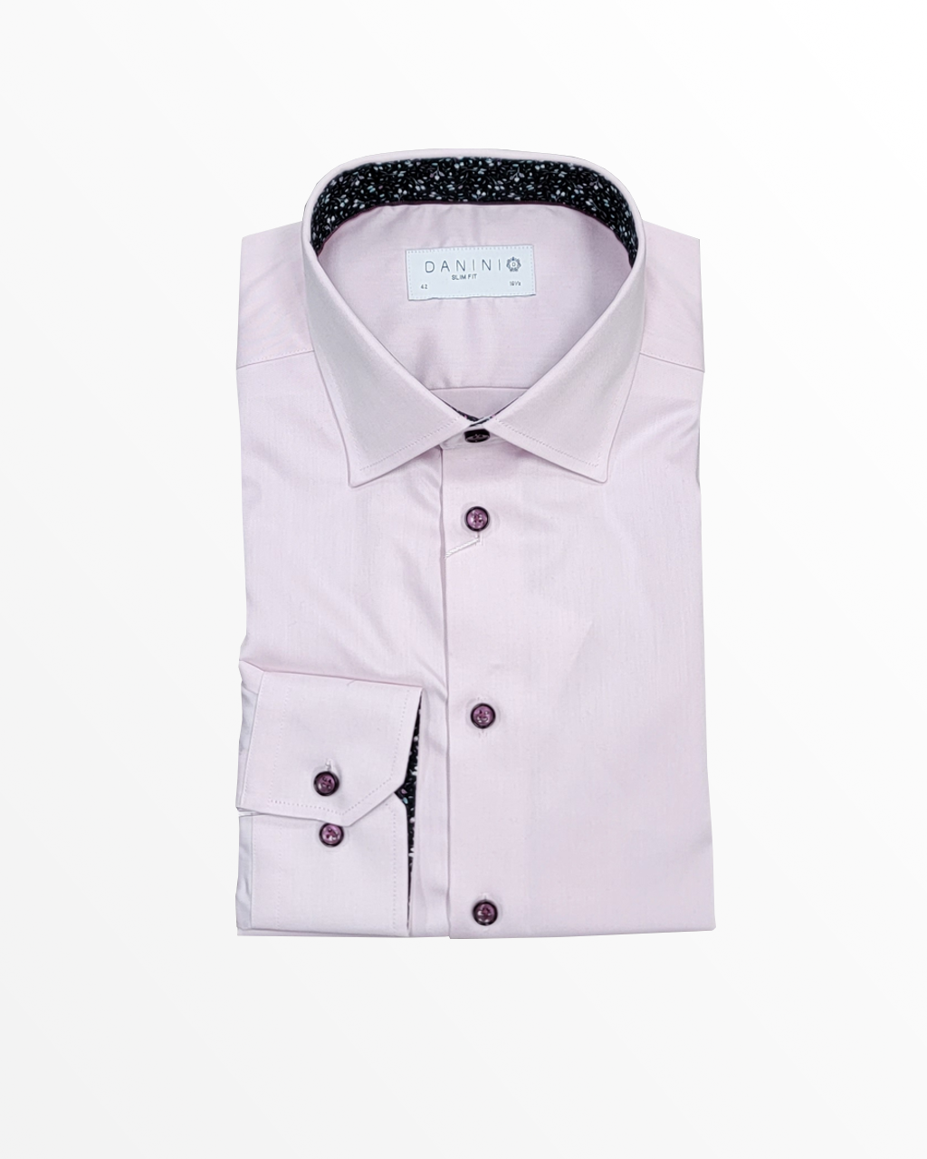 Danini Slim Fit Dress Shirt in Pink