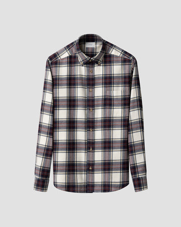 Plaid Check Flannel Shirt