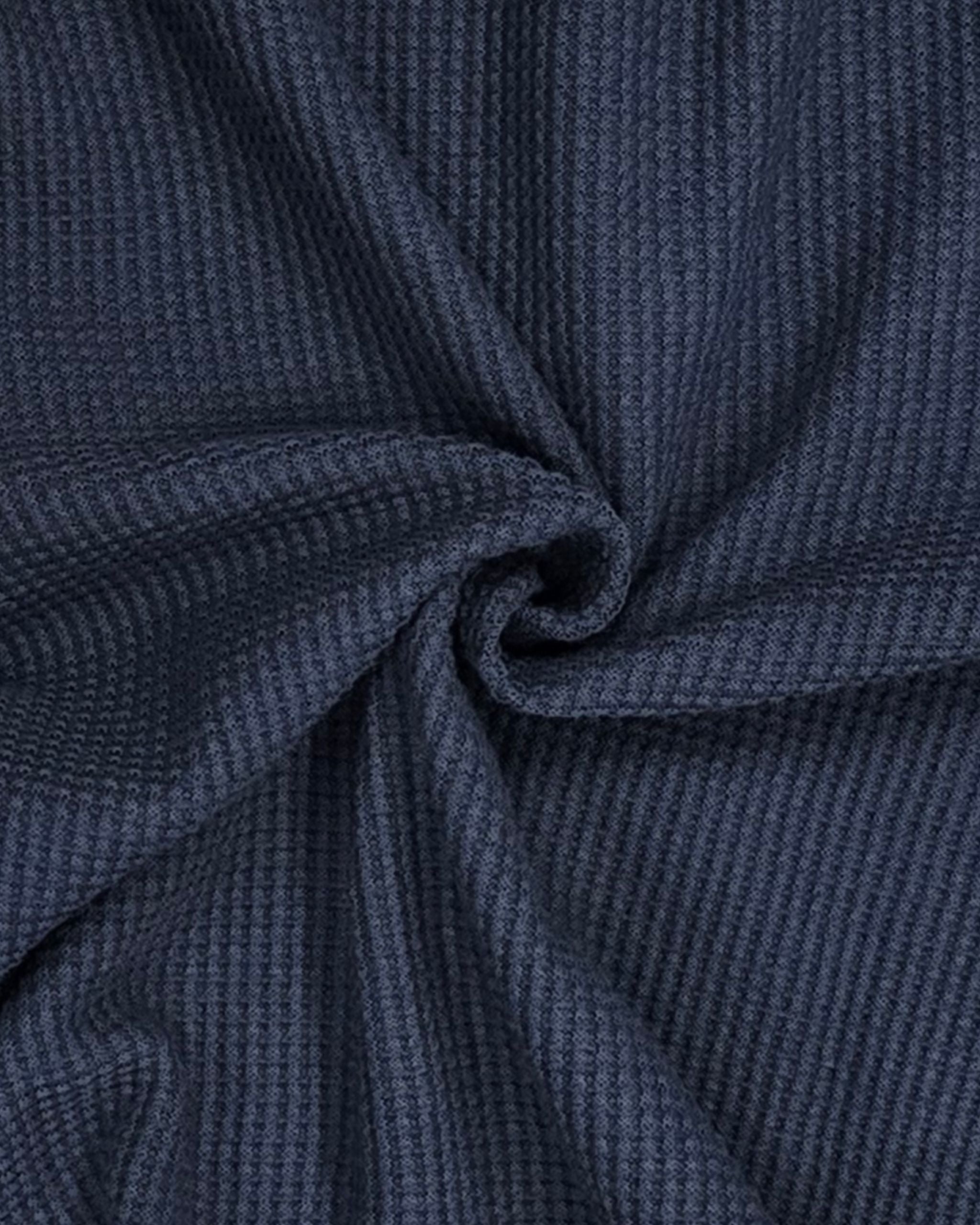 1/4 Zip Sweater in Navy