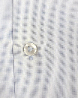 Dress Shirt Micro Dot Texture in Blue