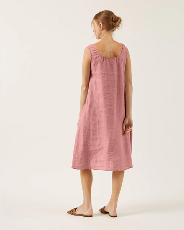 Wanda Dress in Milky Pink