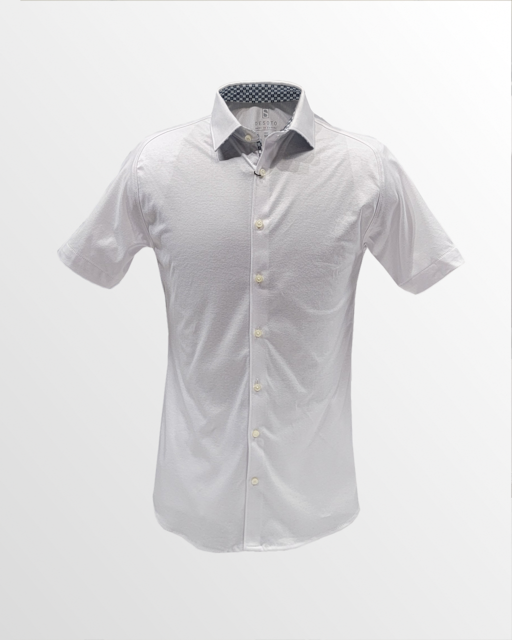 Desoto Short Sleeve Jersey Shirt in White