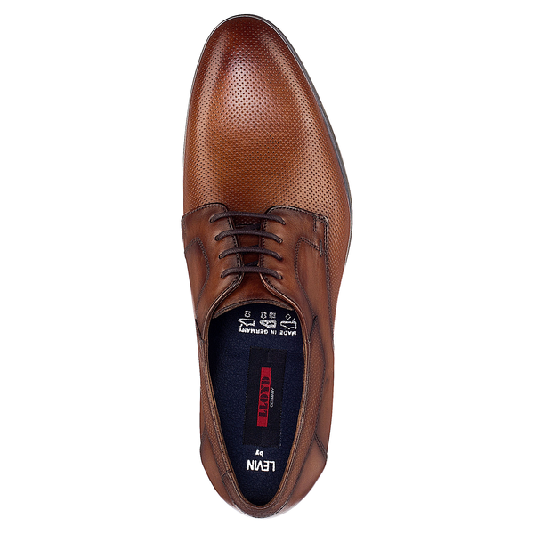 Levin Shoes in Cognac