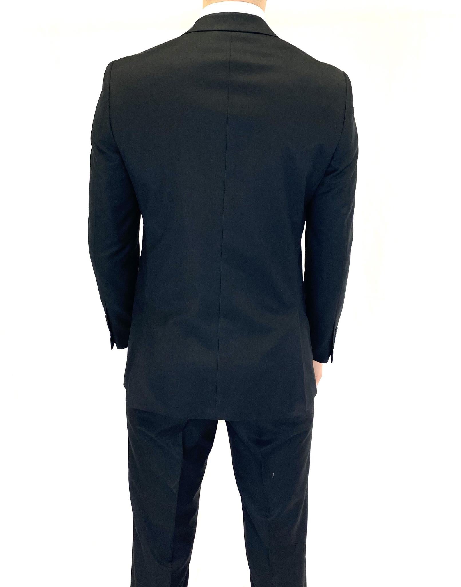 Renoir Slim Fit Suit in Black