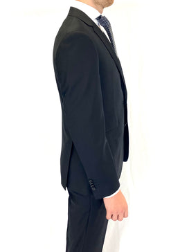 Paul Betenly Wool Suit in Black